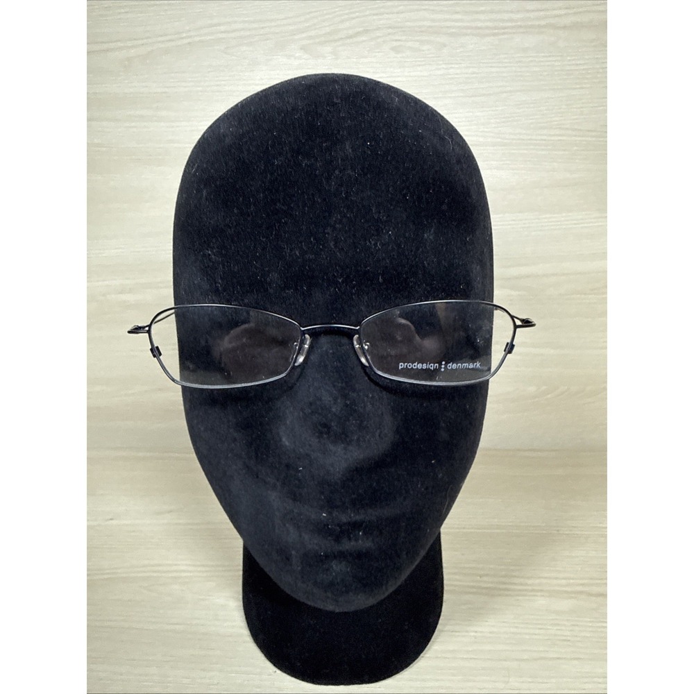 NEW PRODESIGN DENMARK 1130 c.6031 Black EYEGLASSES‎ Thin Full FRAME 47/19